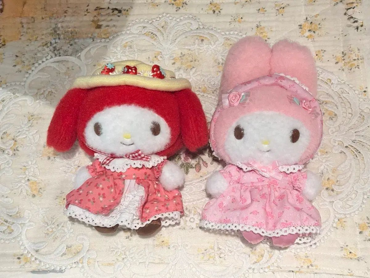 텍x サンリオ マイメロディ アカメロ モモメロ ぬいぐるみ