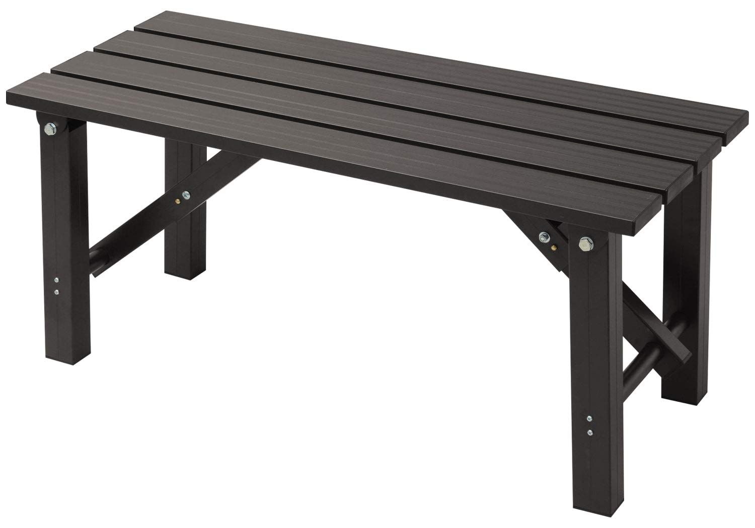 ☆新品☆ガーデンマスター(Gardenmaster) 折りたたみ縁台 幅90×奥行36×高さ40cm ガーデンベンチ ガーデンチェア ベランダ バルコニー 軽量 踏み台 玄関台 お庭 ガーデンマスター ダークブラウン OLE-90 3880f85f