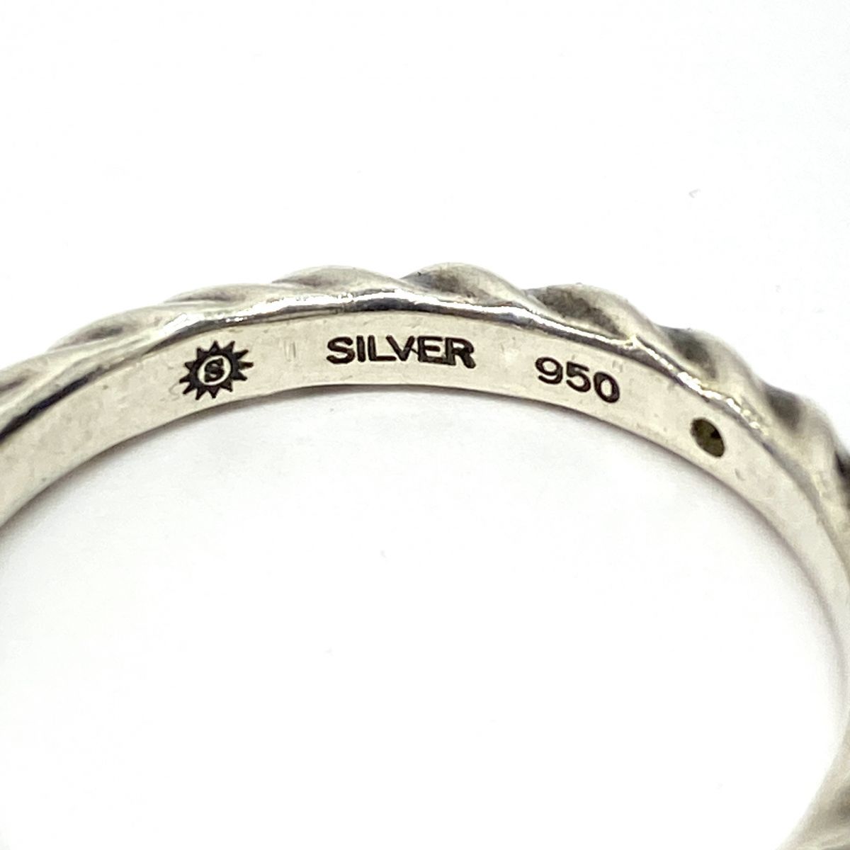 Puerta del sol プエルタデルソル リング 指輪 21号 シルバー950 ※中古 