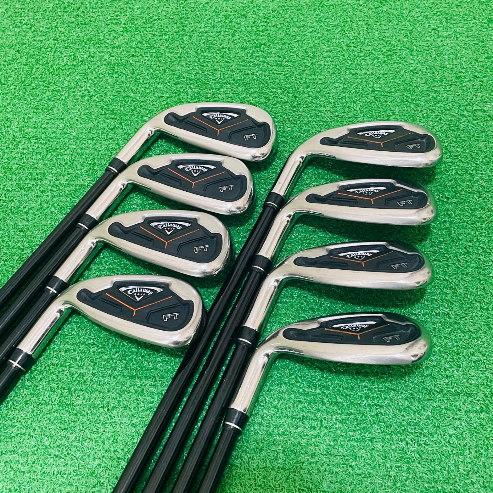 Callaway FT キャロウェイ アイアンセット 9本 左利き用 レフティ 129 Callaway FT キャロウェイ メンズ 左利き レフティ アイアン8本