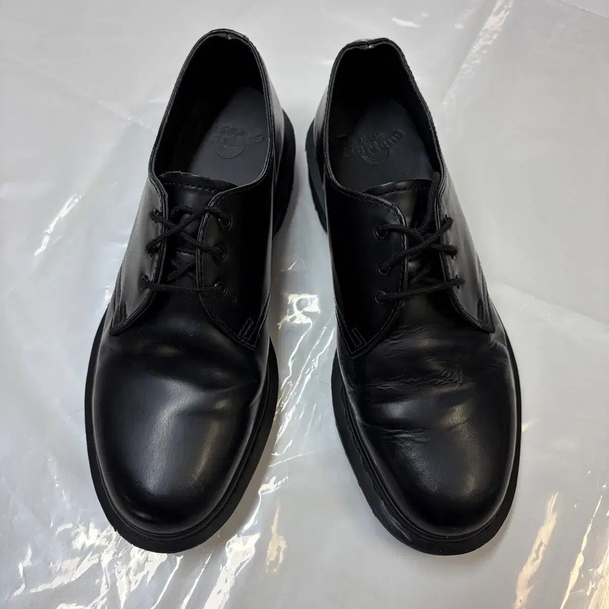 DR. MARTENS 1461 モノ 3 ホール ダービーシューズ ブラック 270 (UK8)