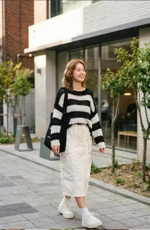 セット割引 CITYBREEZE カーゴ ロング丈スカート サマーニット