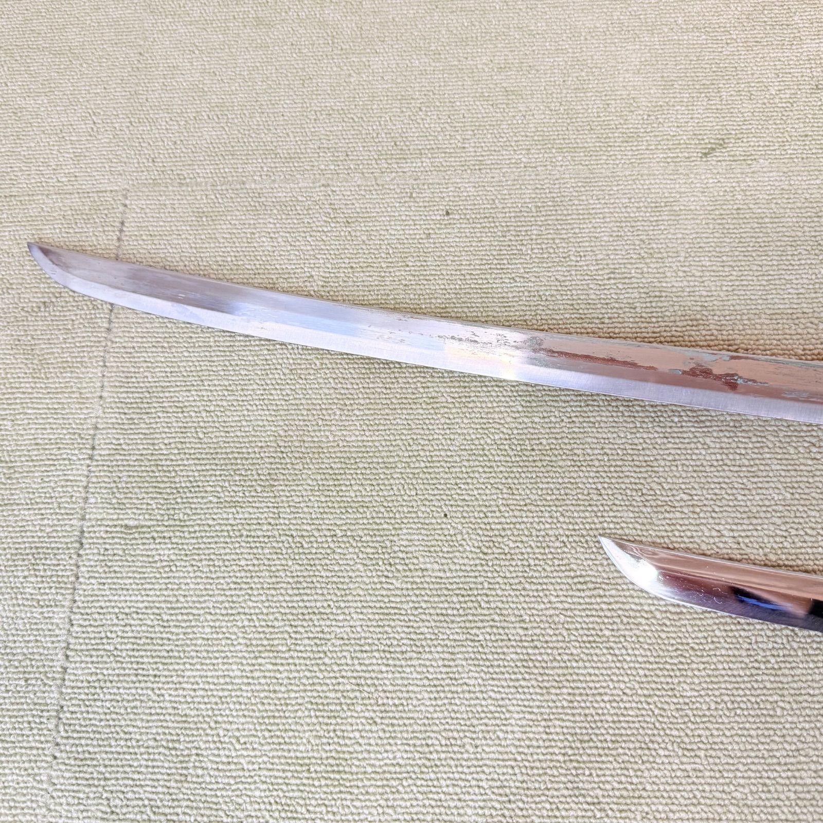 日本刀 模造刀 大小2本セット 全長105cm/72cm 居合刀 飾り刀 脇差