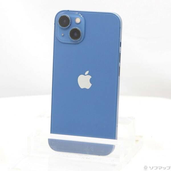 ソフマップ 〔中古品〕 iPhone13 128GB ブルー MLNG3J／A SIMフリー【344】
