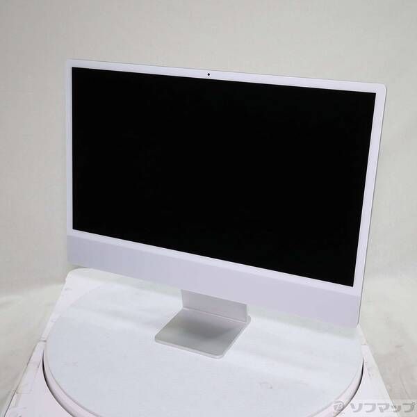 ソフマップ 〔中古品〕 iMac 24-inch Mid-2021 MGTF3J／A Apple M1 8コアCPU_7コアGPU 16GB SSD512GB シルバー 〔15.7 Sequoia〕【262】