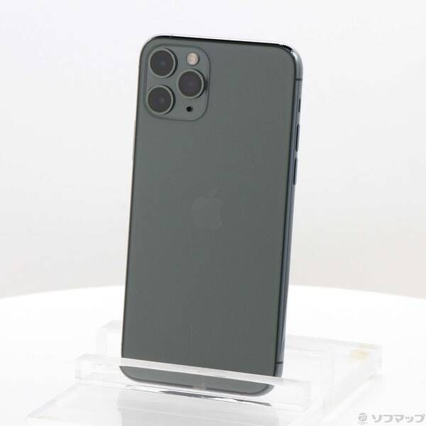 ソフマップ 〔中古品〕 iPhone11 Pro 256GB ミッドナイトグリーン MWCC2J／A SIMフリー【262】