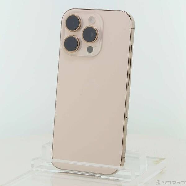 ソフマップ 〔中古品〕 iPhone16 Pro 128GB デザートチタニウム FYMX3J／A SIMフリー【262】