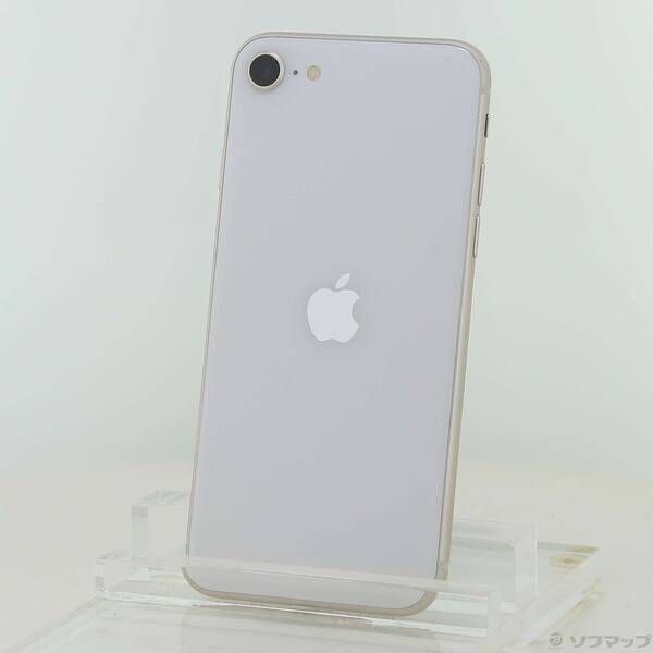 ソフマップ 〔中古品〕 iPhone SE 第3世代 64GB スターライト MMYD3J／A SIMフリー【276】
