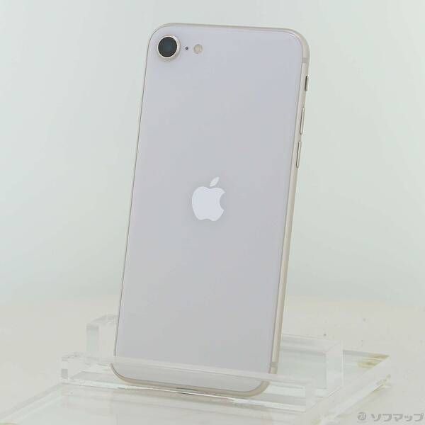 ソフマップ 〔中古品〕 iPhone SE 第3世代 64GB スターライト MMYD3J／A SIMフリー【269】