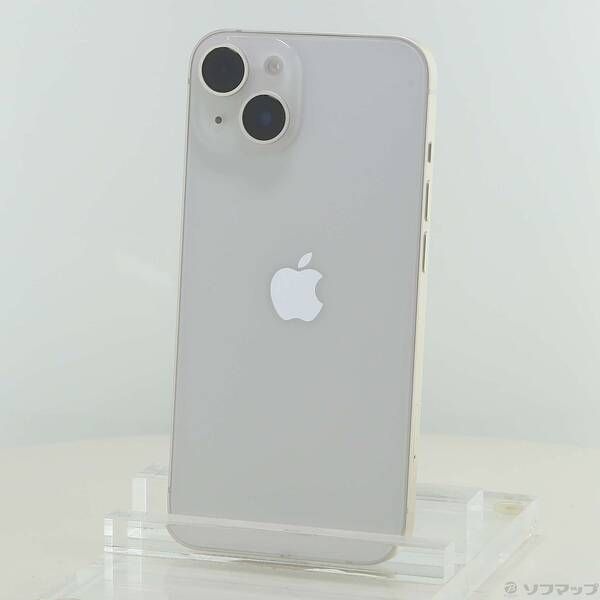 ソフマップ 〔中古品〕 iPhone14 128GB スターライト MPUQ3J／A SIMフリー【262】