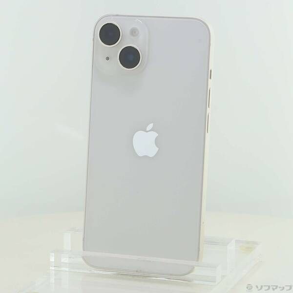 ソフマップ 〔中古品〕 iPhone14 128GB スターライト MPUQ3J／A SIMフリー【368】