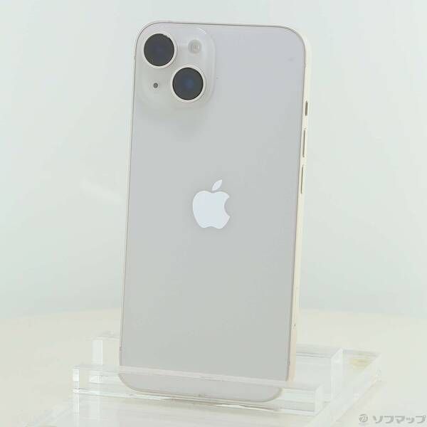 ソフマップ 〔中古品〕 iPhone14 128GB スターライト MPUQ3J／A SIMフリー【368】