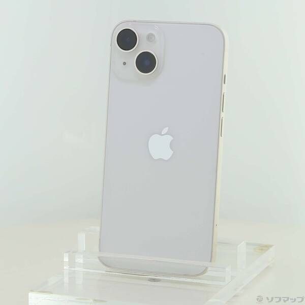 ソフマップ 〔中古品〕 iPhone14 128GB スターライト MPUQ3J／A SIMフリー【348】