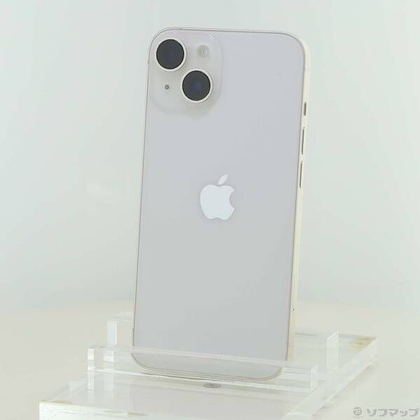 ソフマップ 〔中古品〕 iPhone14 128GB スターライト MPUQ3J／A SIMフリー【344】