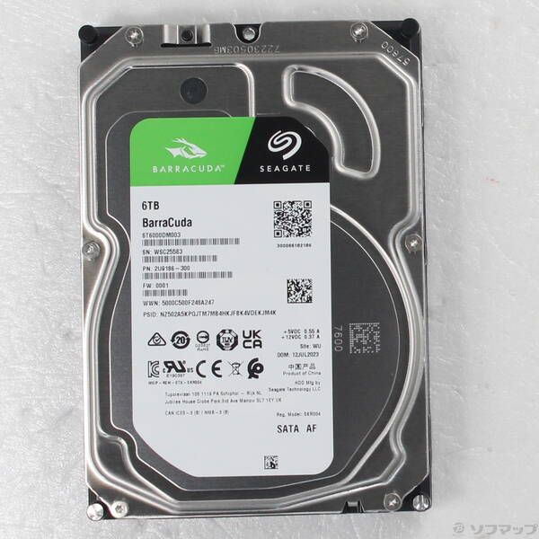 ソフマップ 〔中古品〕 ST6000DM003【262】