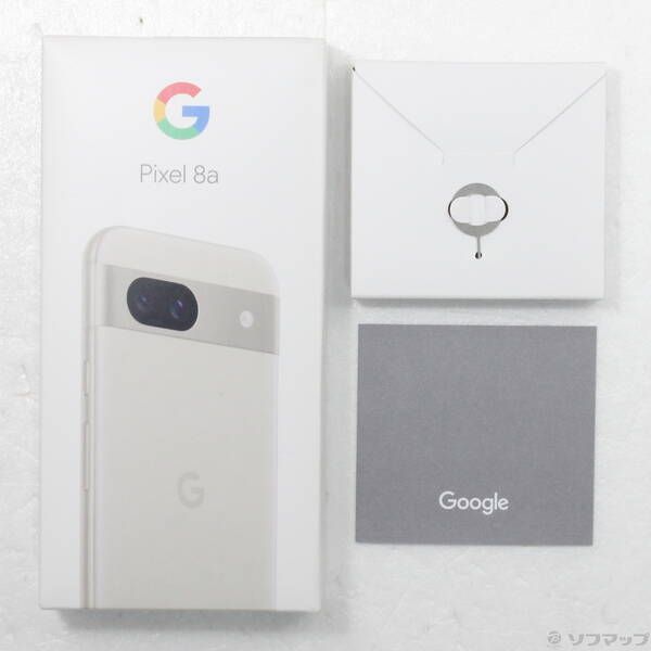 中古Aランク】Google Pixel 8a 128GB ポーセリン docomo SIMフリー