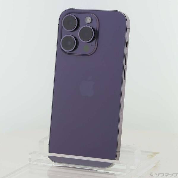 ソフマップ 〔中古品〕 iPhone14 Pro 128GB ディープパープル NQ0F3J／A SIMフリー【198】
