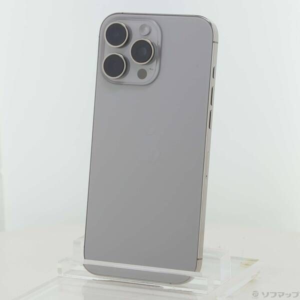 ソフマップ 〔中古品〕 iPhone16 Pro Max 256GB ナチュラルチタニウム MYWK3J／A SIMフリー【305】