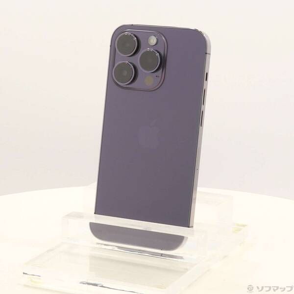 ソフマップ 〔中古品〕 iPhone14 Pro 128GB ディープパープル MQ0F3J／A SIMフリー【349】