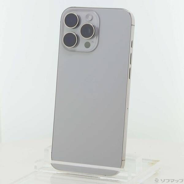 ソフマップ 〔中古品〕 iPhone16 Pro Max 256GB ナチュラルチタニウム FYWK3J／A SIMフリー【305】