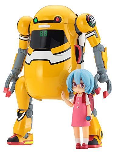 【】「非常に良い」ハセガワ メカトロウィーゴ エヴァコラボシリーズ Vol.1 ぜろごうき＋綾波レイ(レジンキット) 1/20スケール 色分け済みプラモデル SP472