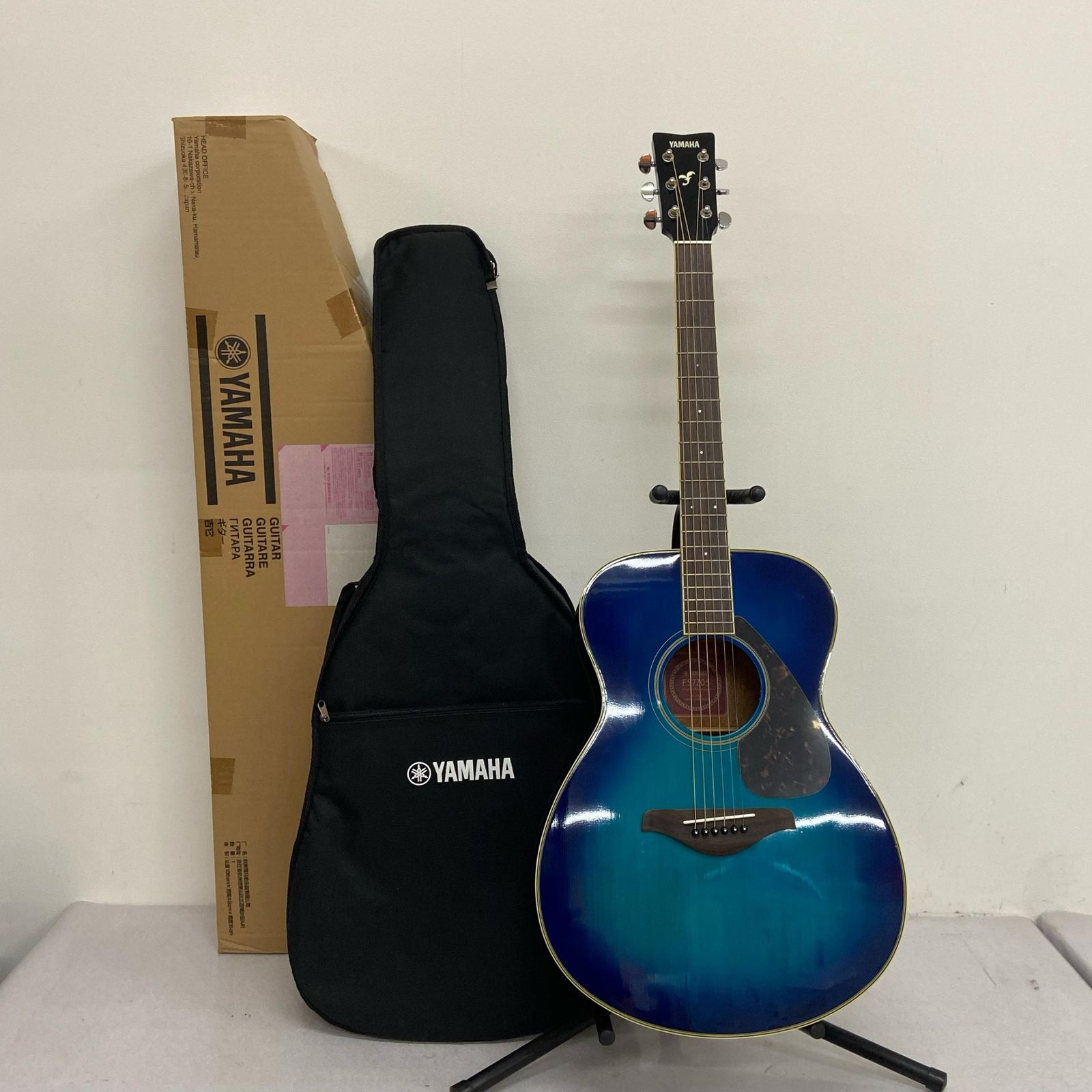 YAMAHA ヤマハ アコースティックギター アコギ FS720S ギター ブルー 中古