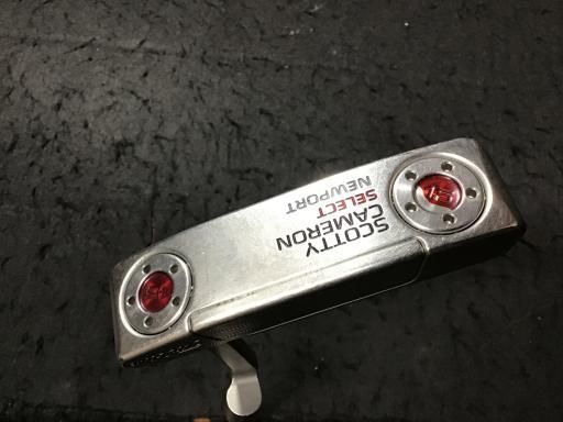 【中古】 タイトリスト SCOTTY CAMERON select NEWPORT(2016) 34インチ パター PT スチール (フレックスその他) メンズ 男性用 右利き 右用 Dランク ゴルフクラブ