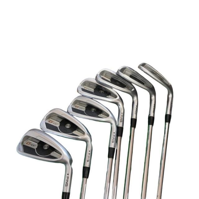 【中古】 ピン G400 8S アイアンセット IR NS PRO MODUS3 TOUR105 (フレックスS) メンズ 男性用 右利き 右用 Cランク ゴルフクラブ