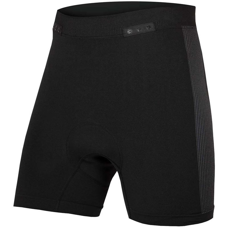 エンデュラ メンズ アンダーウェア ボクサーパンツ Endura Engineered Padded Boxer With Clickfast Black ブラック