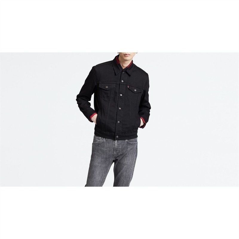 リーバイス メンズ アウター ジャケット・ブルゾン ジャケット Levis Trucker Jacket Dark Horse