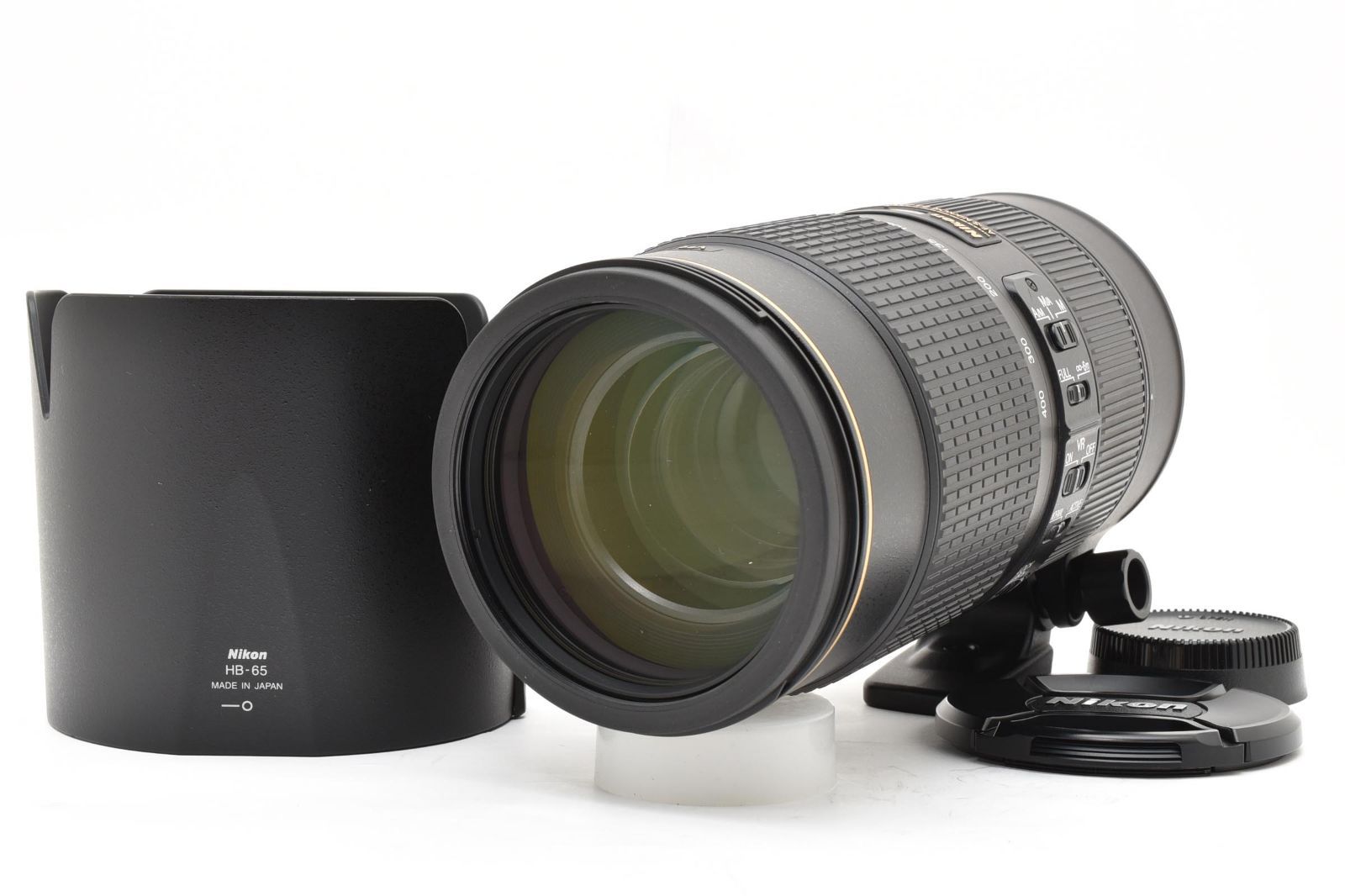 【返品保証】★美品★ニコン Nikon AF-S NIKKOR 80-400mm F4.5-5.6G ED VR★ L688#6954