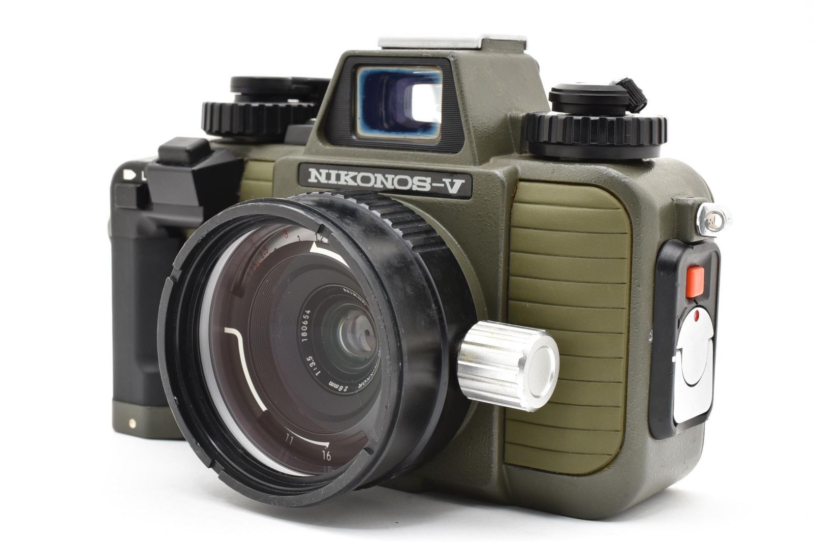 【返品保証】★実用美品★ニコン NIKON NIKONOS V + UW-NIKKOR 28mm F3.5 ★ L88#7989