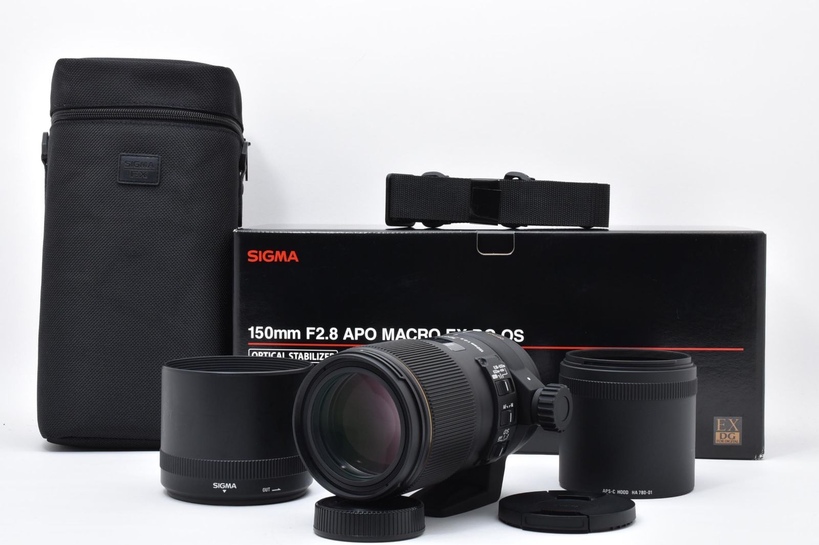【返品保証】★極上美品★シグマ SIGMA APO MACRO 150mm F2.8 EX DG OS HSM ニコン用★ L460#7789
