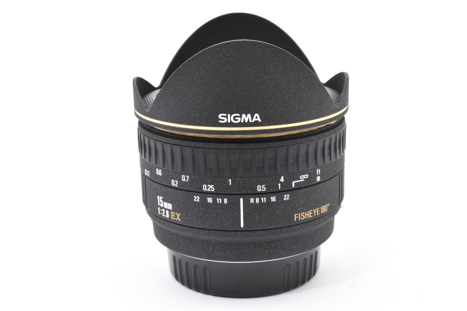 【返品保証】★外観極上品★シグマ SIGMA AF 15mm F2.8 EX FISHEYE SONY ソニーAマウント用★ L99#7766