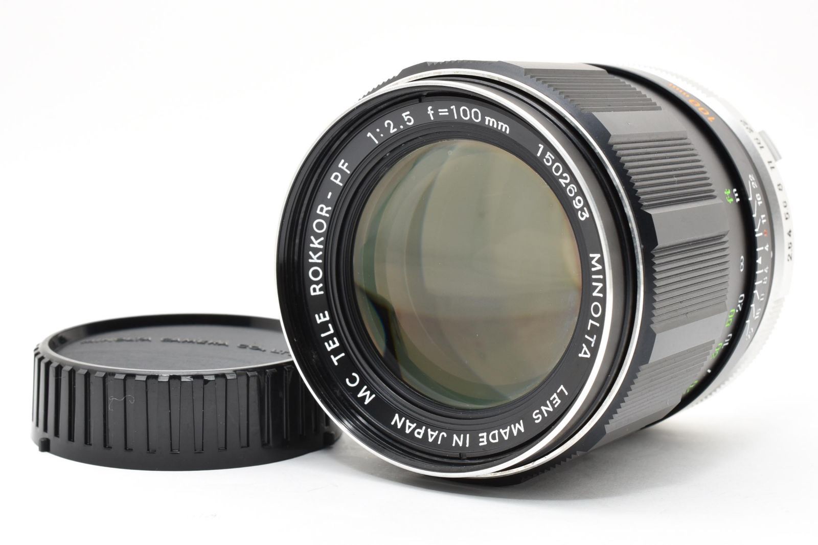 【返品保証】★良品★ミノルタ MINOLTA MC TELE ROKKOR 100mm F2.5 SRマウント★ L33#8004 11,000円