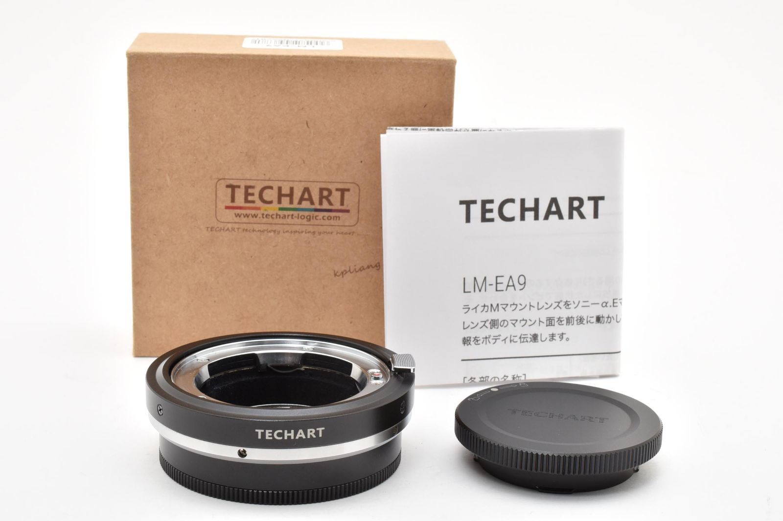 【返品保証】★極上美品★テックアート TECHART 電子マウントアダプター ライカMレンズ/ソニーEボディ用 AF駆動モーター搭載 LM-EA9★ L228#8101