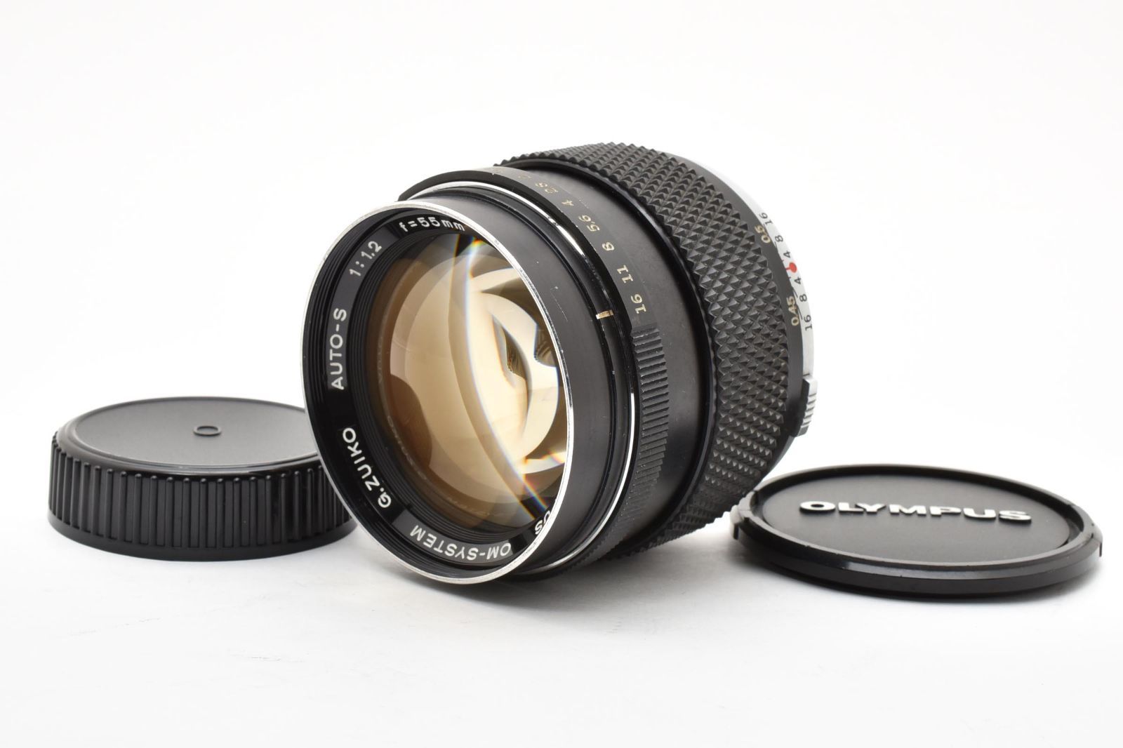 【返品保証】★良品★オリンパス OLYMPUS OM-SYSTEM G.ZUIKO AUTO-S 55mm F1.2★ L230#8126