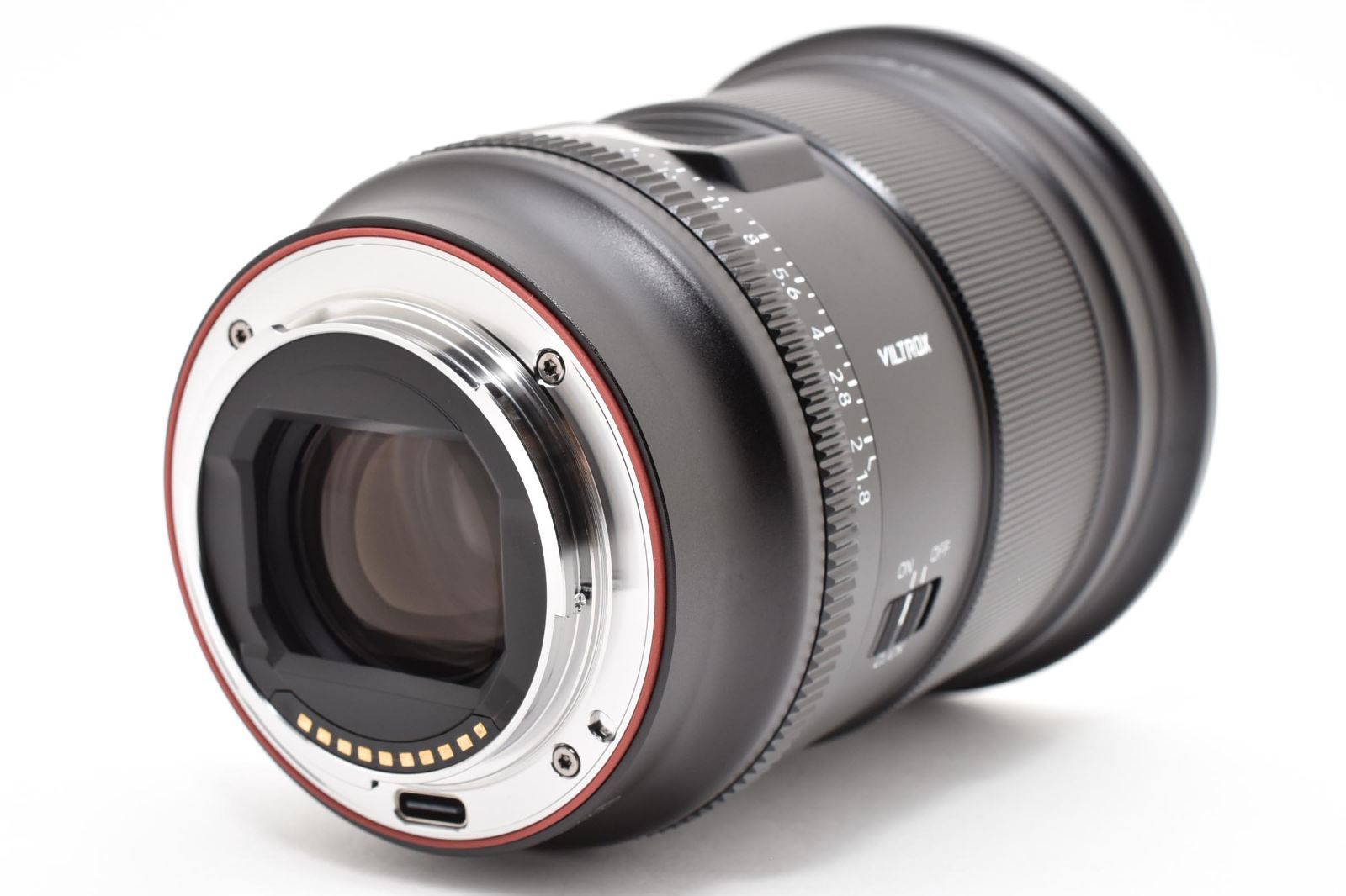 【返品保証】★新品級★ビルトロックス VILTROX AF 16mm F1.8 STM ASPH ED IF（ソニーE用/フルサイズ対応） ブラック★ L649#8096