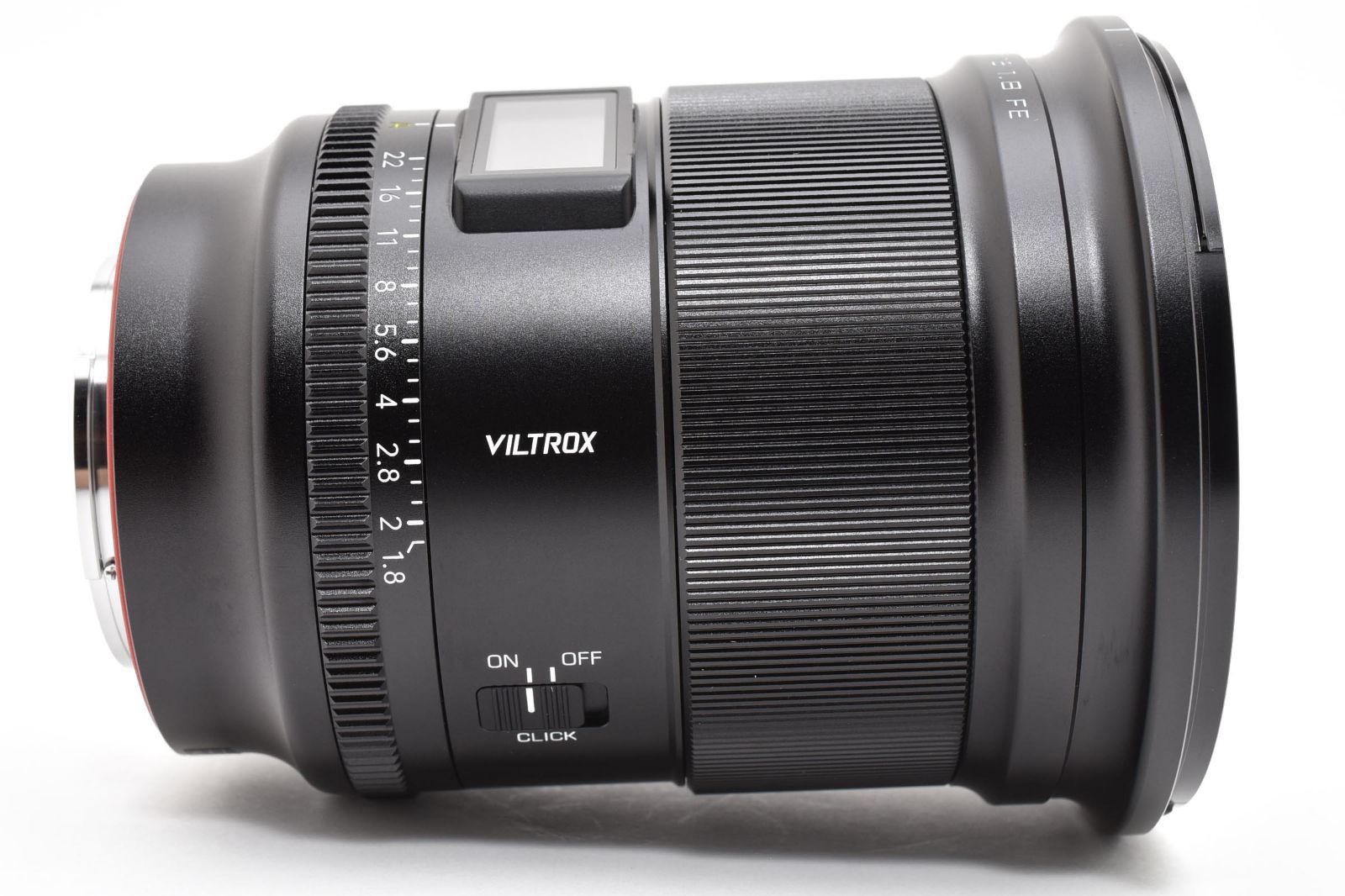【返品保証】★新品級★ビルトロックス VILTROX AF 16mm F1.8 STM ASPH ED IF（ソニーE用/フルサイズ対応） ブラック★ L649#8096
