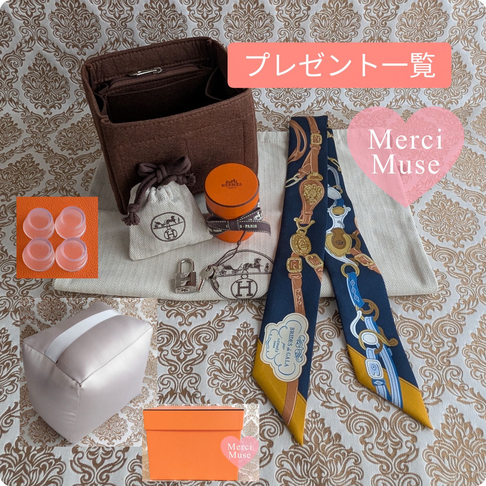❤お得なお品❤ピコタンロックPM18 エトゥープxシルバー金具 エルメス 