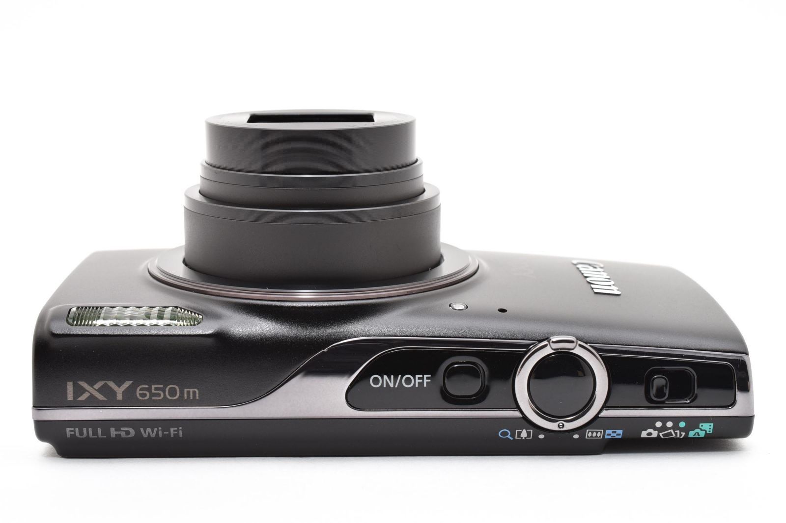 返品保証】☆極上美品☆キヤノン Canon IXY 650 m ブラック☆ L429