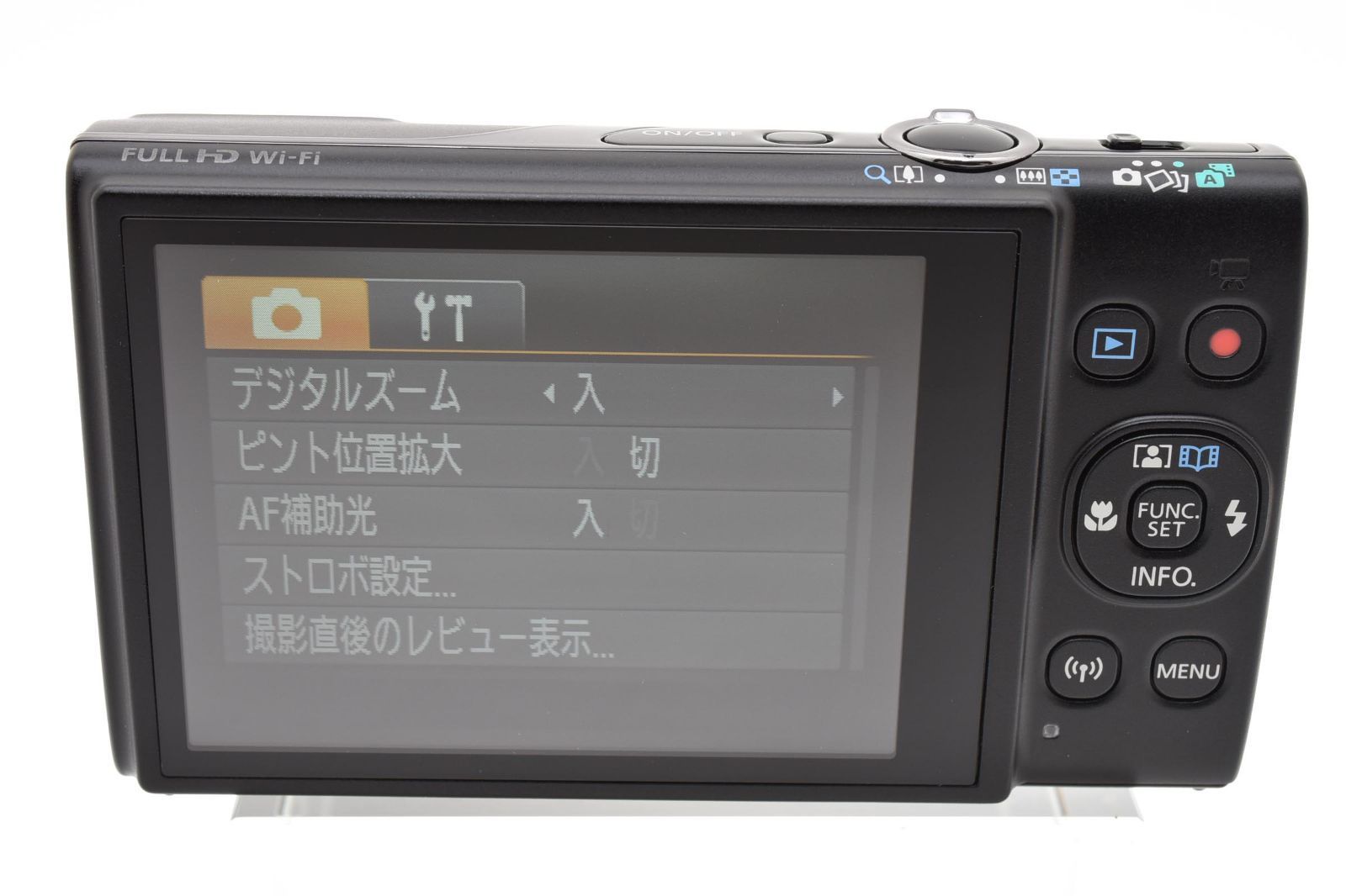返品保証】☆極上美品☆キヤノン Canon IXY 650 m ブラック☆ L429