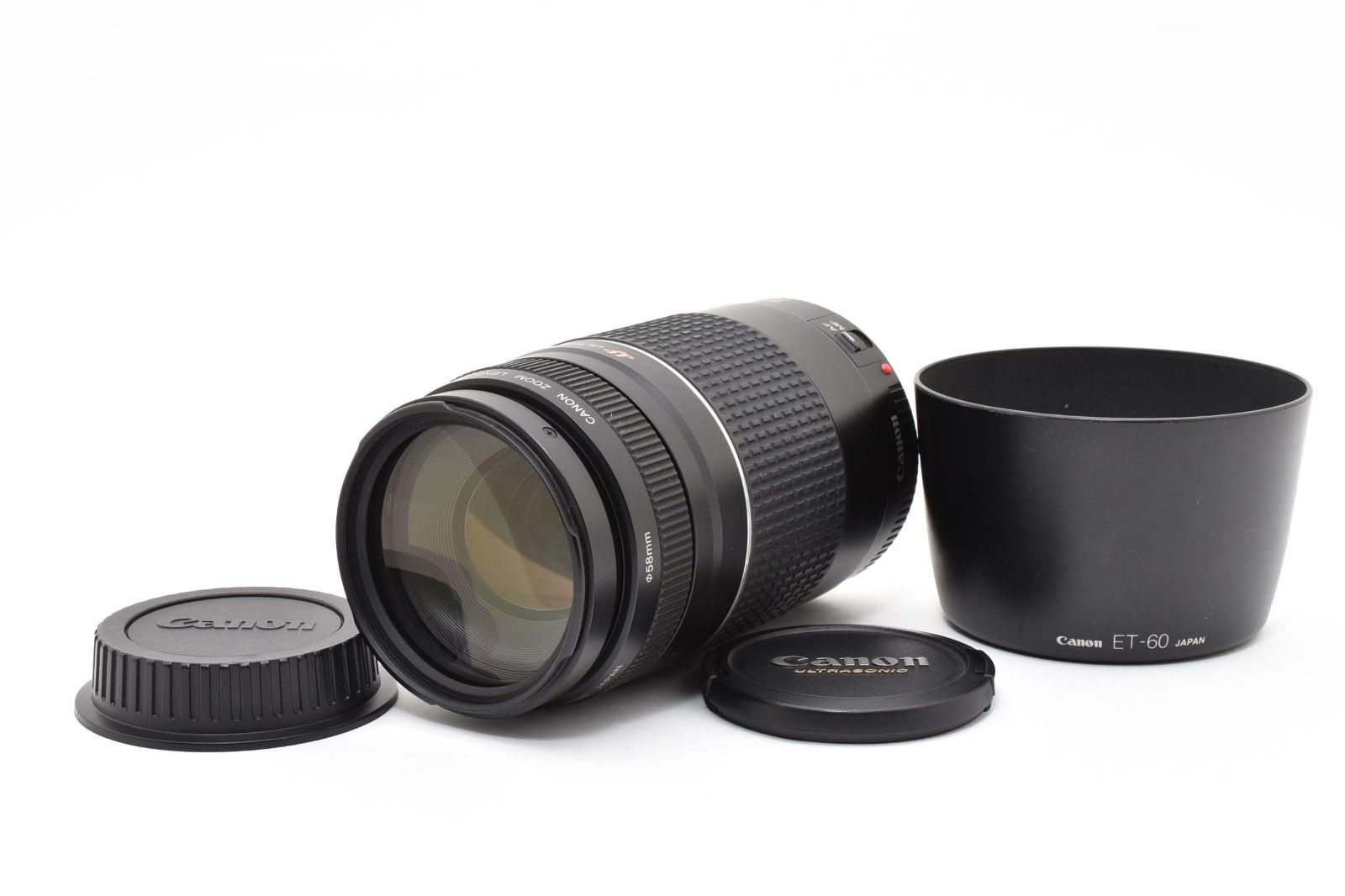 【返品保証】★美品★キヤノン Canon EF 75-300mm F4-5.6 III USM 《付属品多数》★ L44#8169