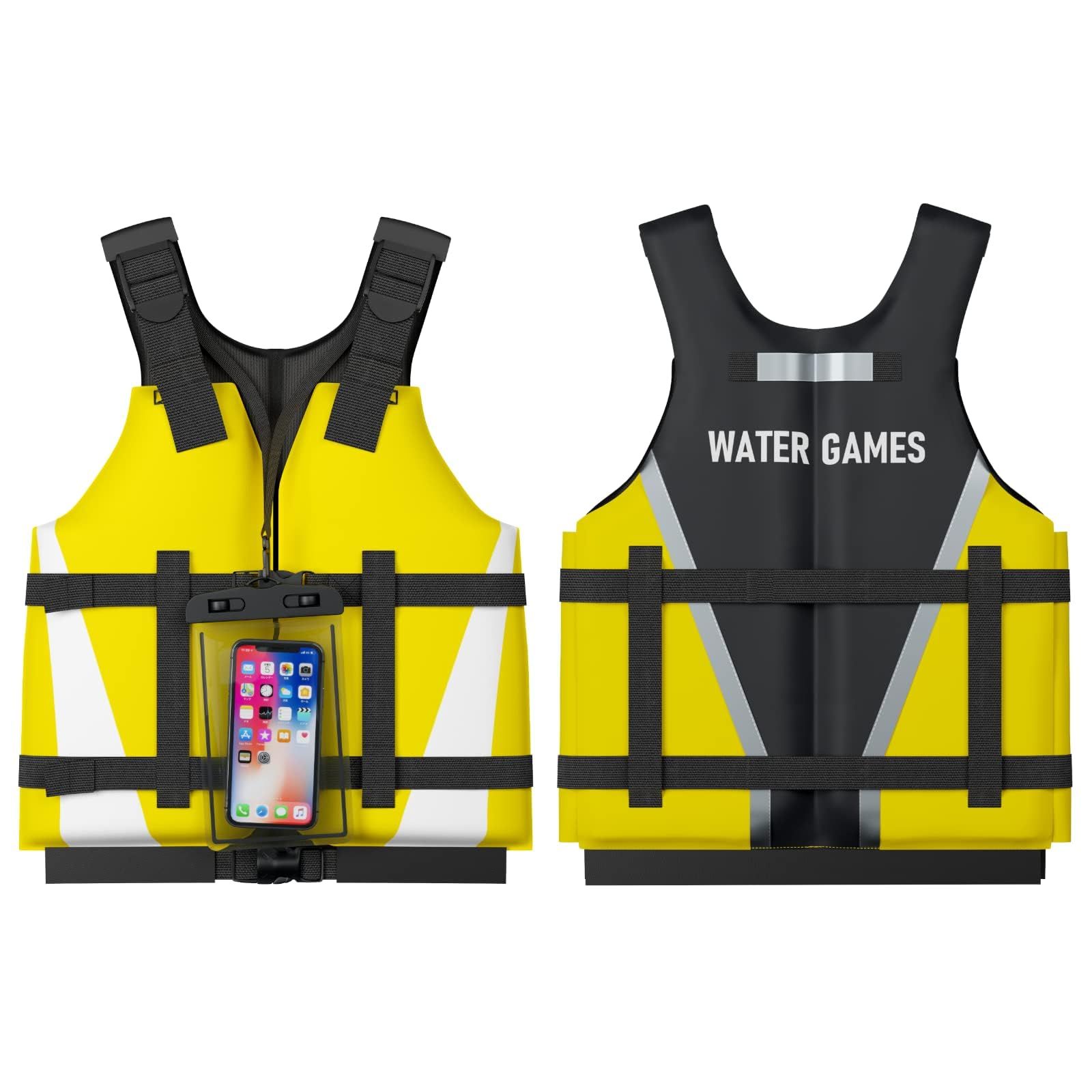 WATER GAMES ライフジャケット フローティングベスト シュノーケリング