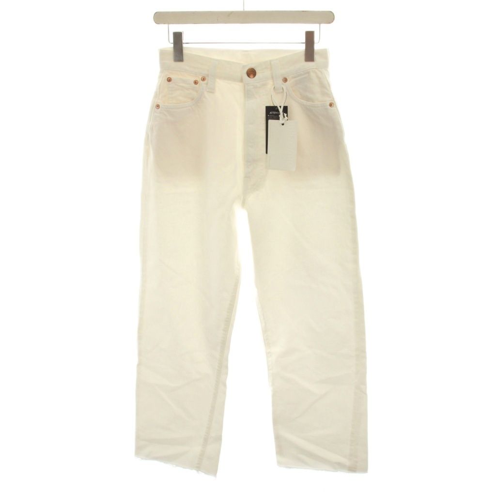 レッドカード RED CARD クレープデニム Crepe Denim デニムパンツ ジーンズ ジップフライ カットオフ 23 白 ホワイト 75W704FL01vwh /YT