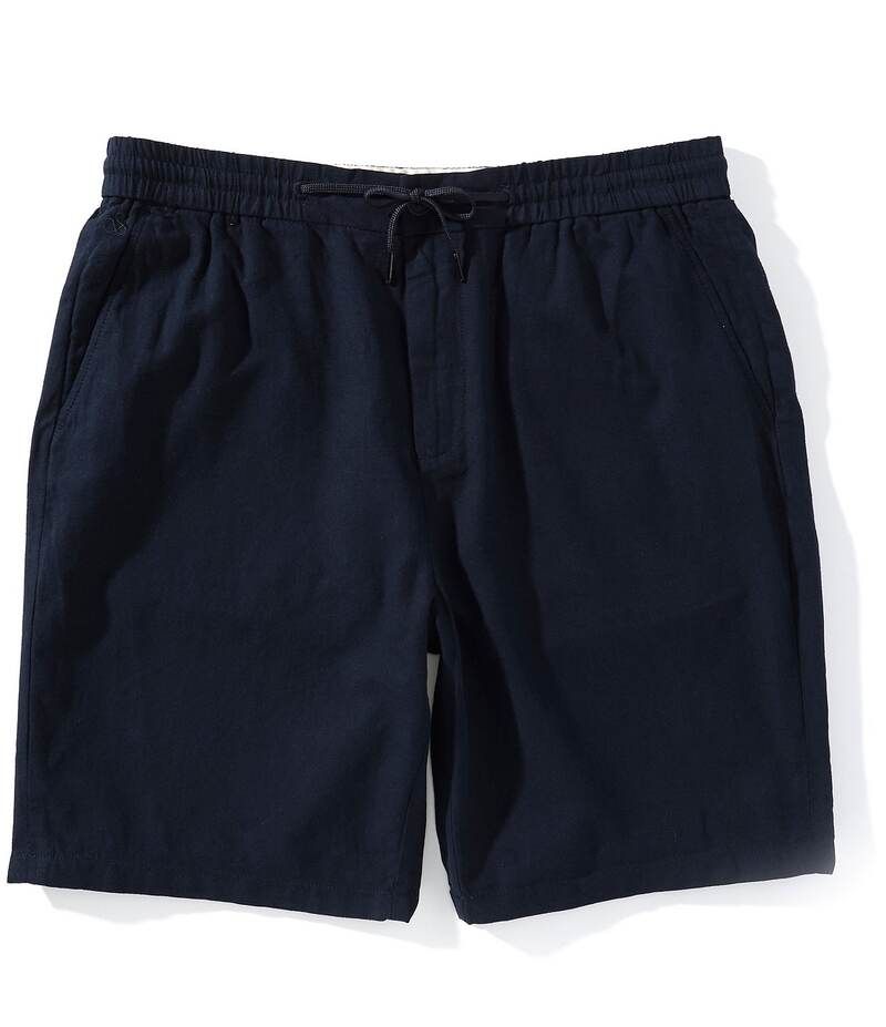 スコッチアンドソーダ メンズ ボトムス ハーフパンツ・ショーツ ショートパンツ コットン リネン Scotch Soda Cotton Linen 8 Inseam Shorts Navy ネイビー