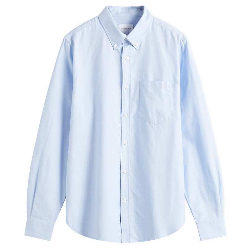 ノースプロジェクト メンズ トップス シャツ オックスフォード Norse Projectstandard Oxford Shirt Pale Blue ブルー