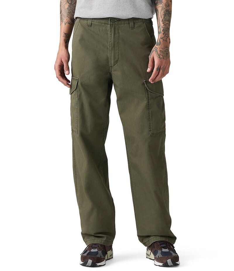 リーバイス メンズ ボトムス カジュアルパンツ カーゴパンツ パンツ LevisR Baggy Cargo Pants Forest Night フォレスト