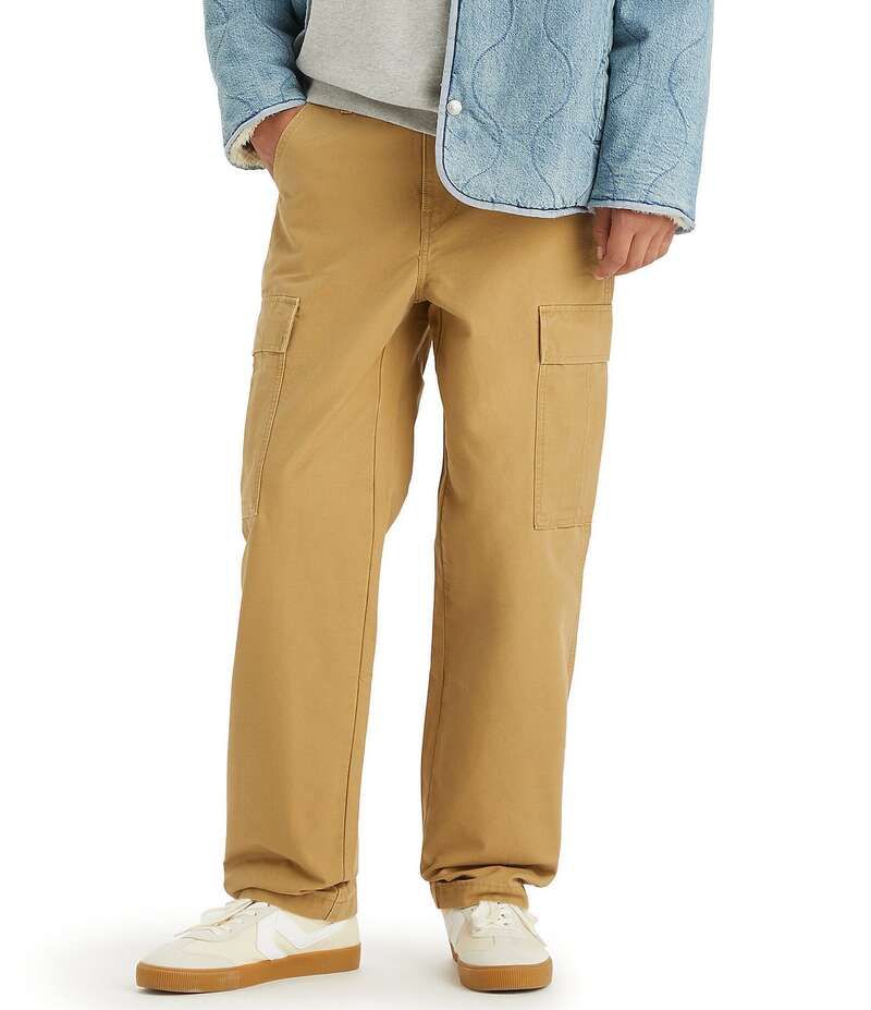 リーバイス メンズ ボトムス カジュアルパンツ ストレート カーゴパンツ パンツ LevisR Straight Leg Cargo Pants British Khaki カーキ