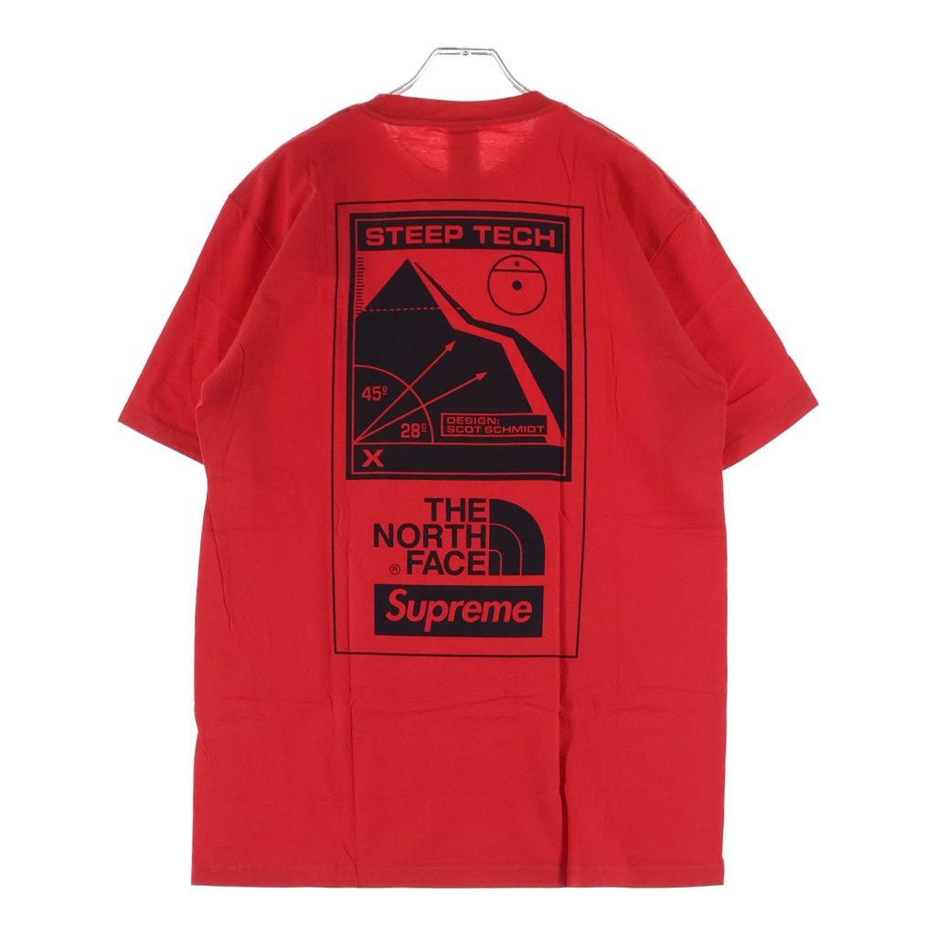 SUPREME (シュプリーム) 16SS STEEP TECH Tee SS16KN4 スティープテックティー クルーネック半袖Tシャツカットソー レッド